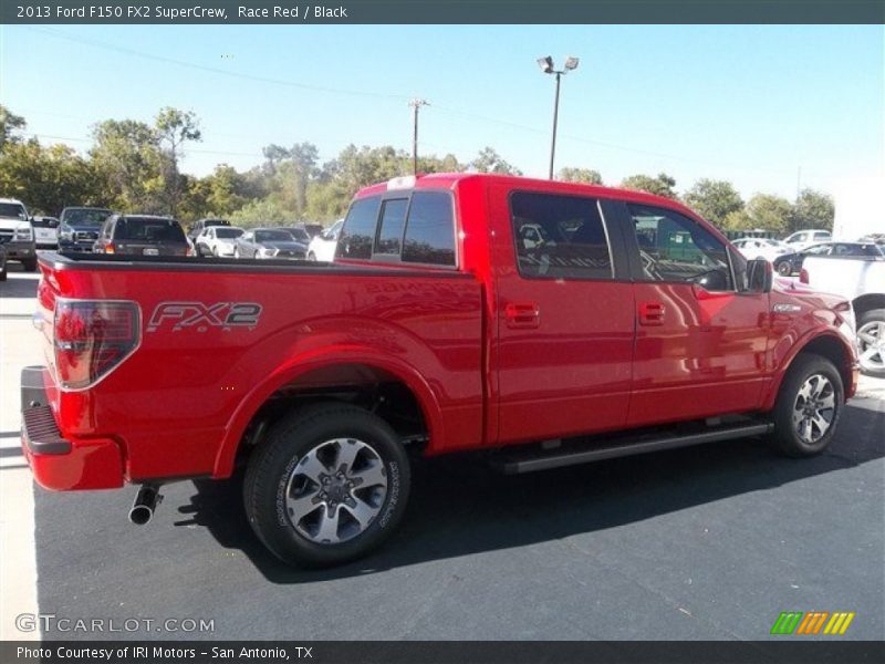 Race Red / Black 2013 Ford F150 FX2 SuperCrew