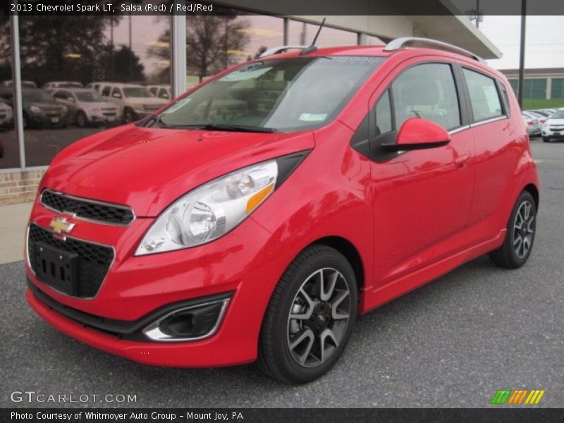 Front 3/4 View of 2013 Spark LT