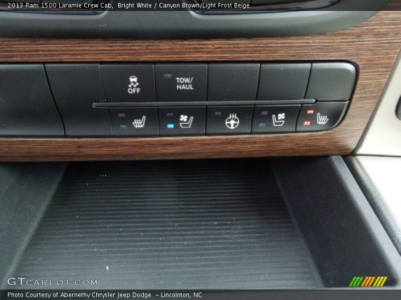 Controls of 2013 1500 Laramie Crew Cab