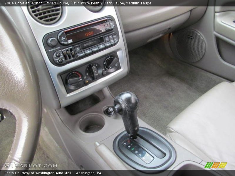 Controls of 2004 Sebring Limited Coupe