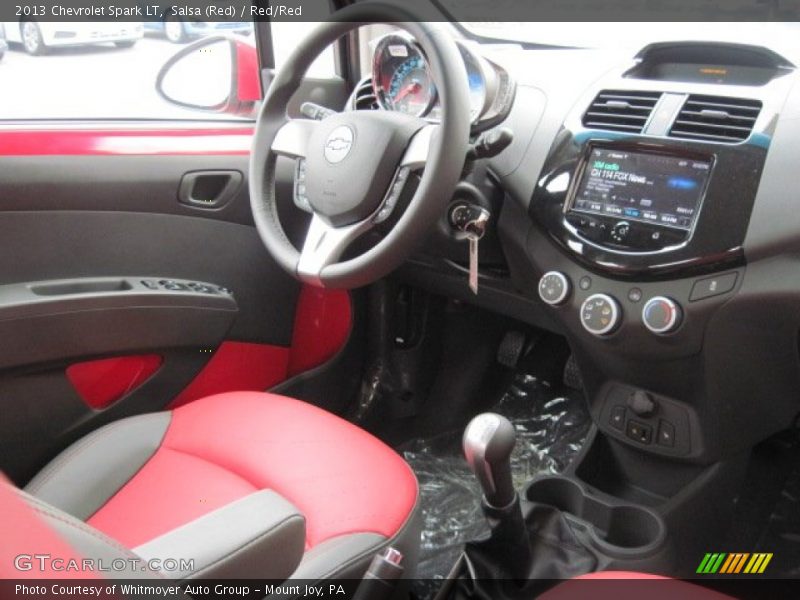Dashboard of 2013 Spark LT