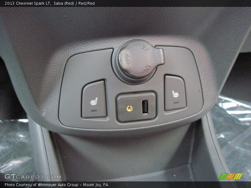 Salsa (Red) / Red/Red 2013 Chevrolet Spark LT