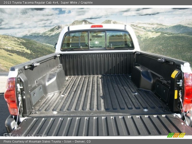 Super White / Graphite 2013 Toyota Tacoma Regular Cab 4x4