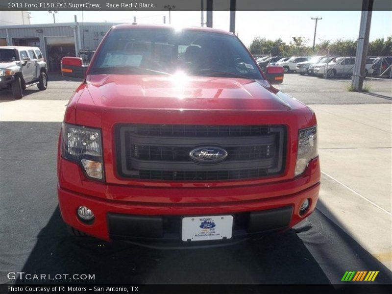 Race Red / Black 2013 Ford F150 FX2 SuperCrew