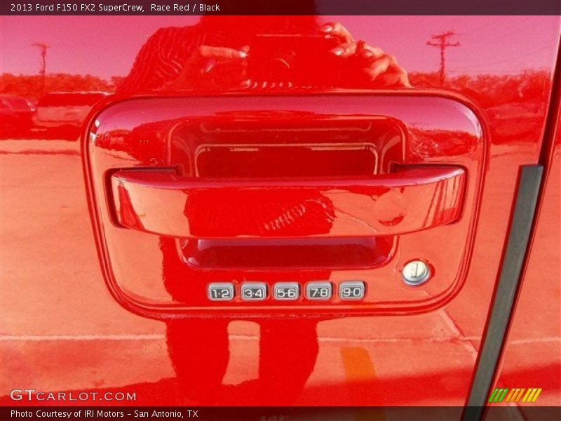Race Red / Black 2013 Ford F150 FX2 SuperCrew
