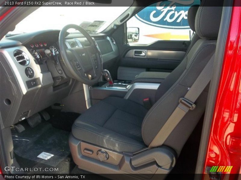 Race Red / Black 2013 Ford F150 FX2 SuperCrew
