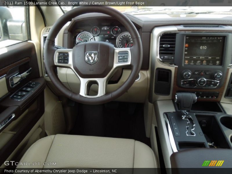 Dashboard of 2013 1500 Laramie Crew Cab
