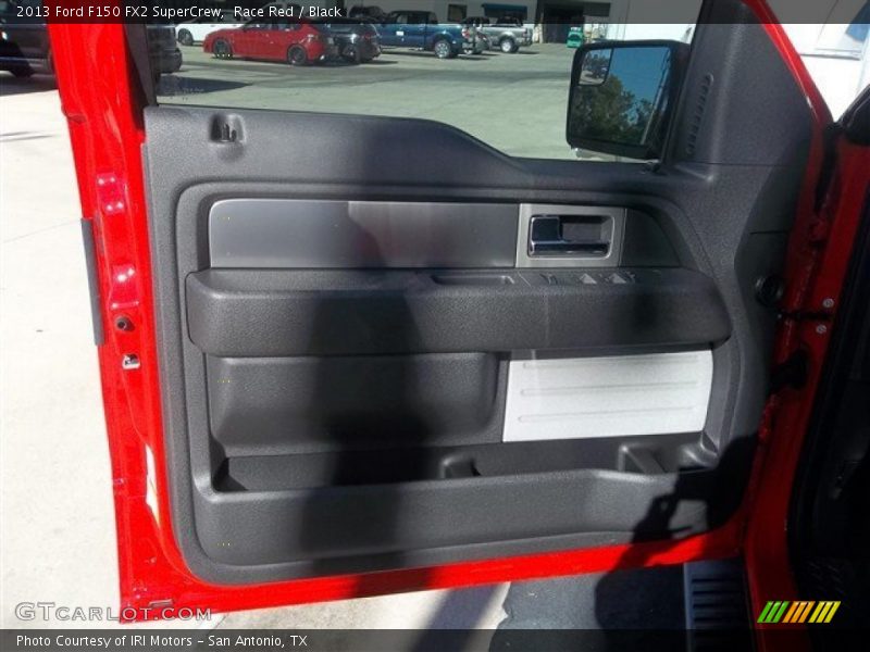Race Red / Black 2013 Ford F150 FX2 SuperCrew