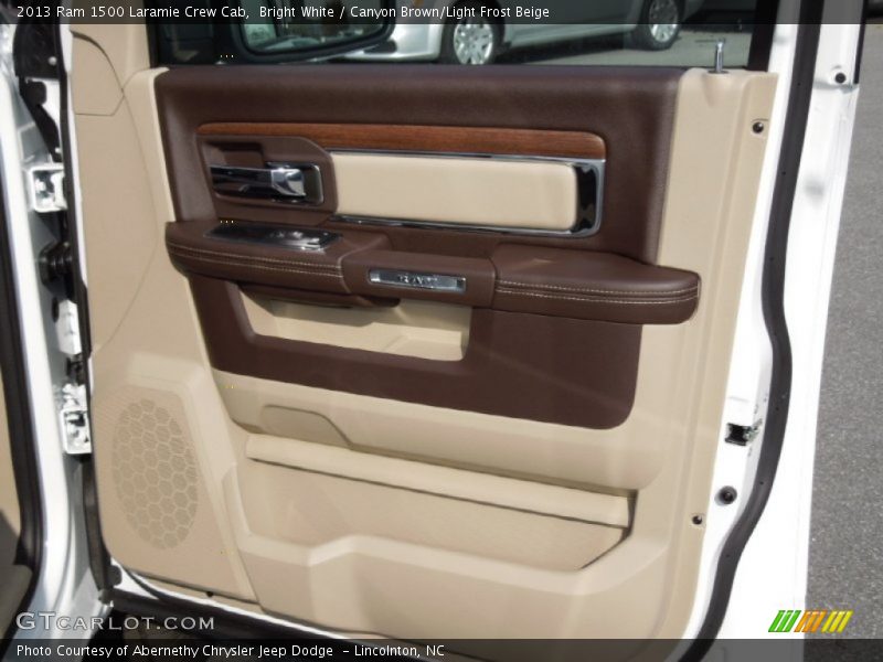 Door Panel of 2013 1500 Laramie Crew Cab