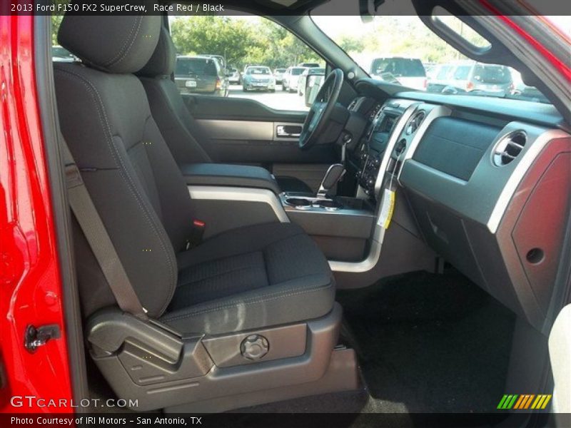 Race Red / Black 2013 Ford F150 FX2 SuperCrew
