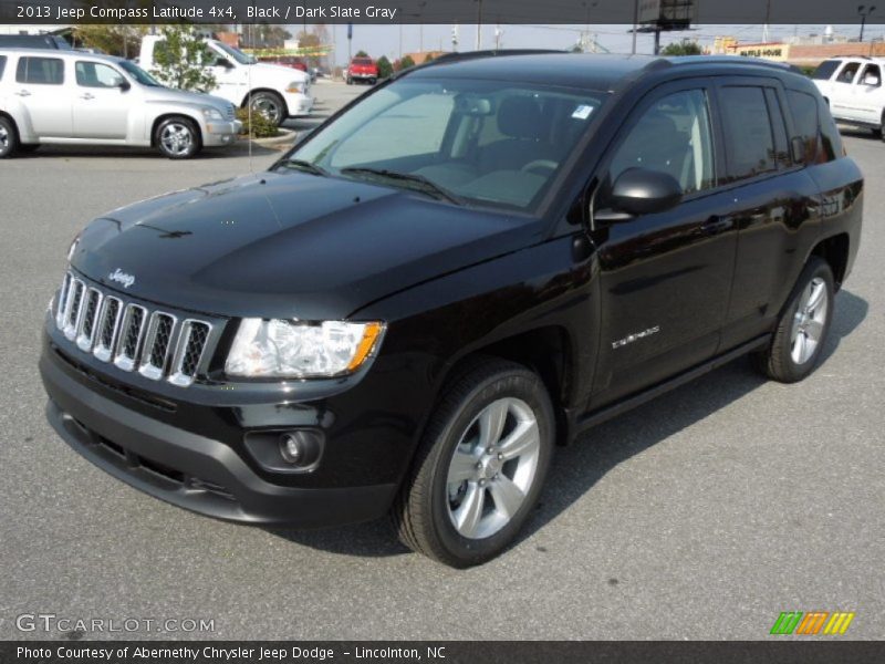 Black / Dark Slate Gray 2013 Jeep Compass Latitude 4x4
