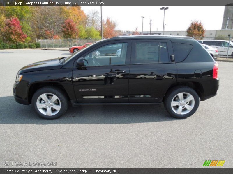 Black / Dark Slate Gray 2013 Jeep Compass Latitude 4x4