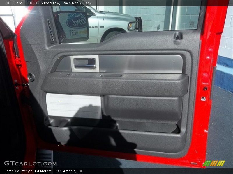 Race Red / Black 2013 Ford F150 FX2 SuperCrew