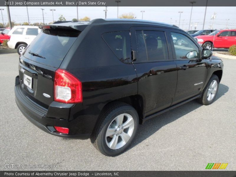 Black / Dark Slate Gray 2013 Jeep Compass Latitude 4x4