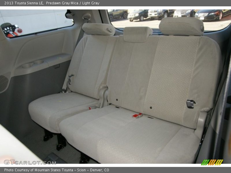 Predawn Gray Mica / Light Gray 2013 Toyota Sienna LE