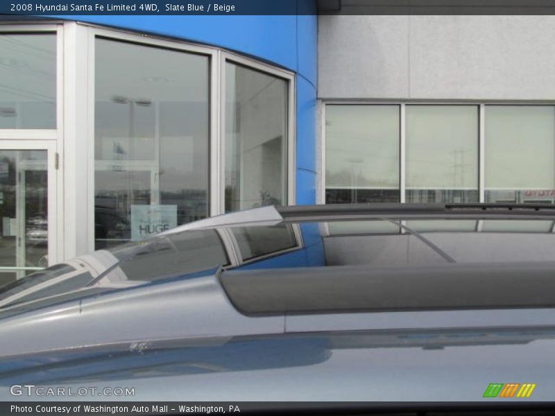 Slate Blue / Beige 2008 Hyundai Santa Fe Limited 4WD