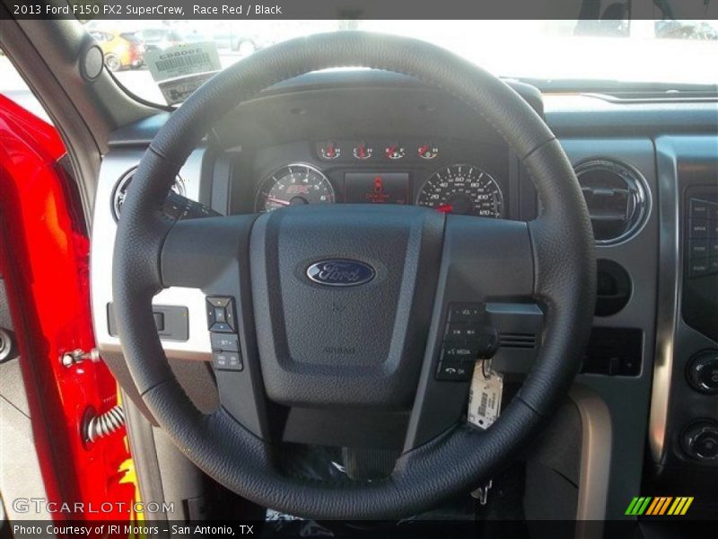 Race Red / Black 2013 Ford F150 FX2 SuperCrew