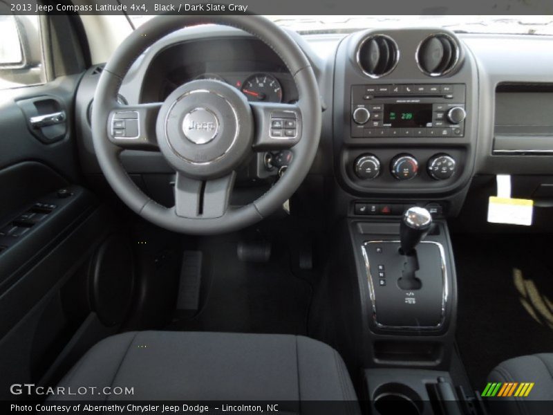 Black / Dark Slate Gray 2013 Jeep Compass Latitude 4x4