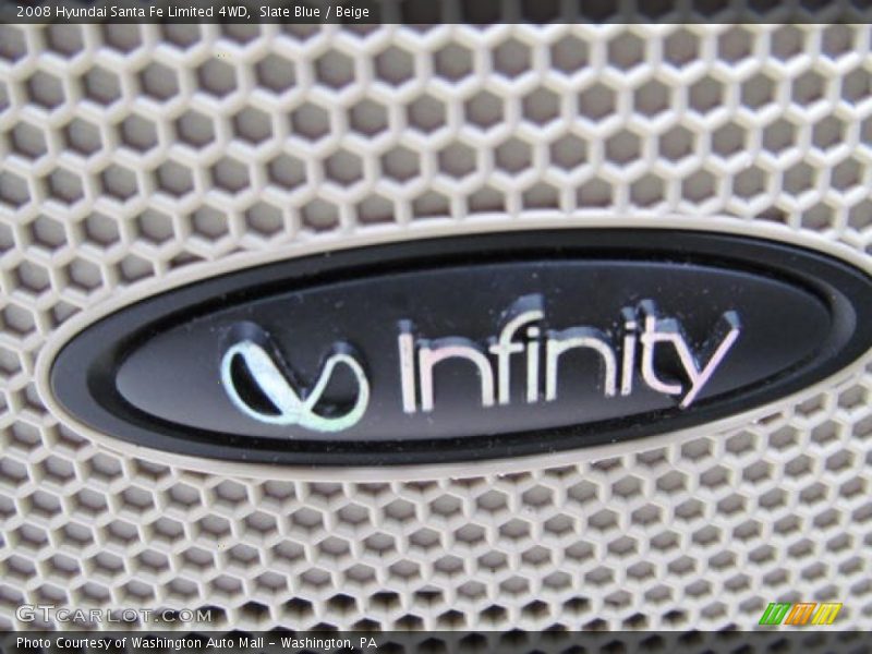 Slate Blue / Beige 2008 Hyundai Santa Fe Limited 4WD