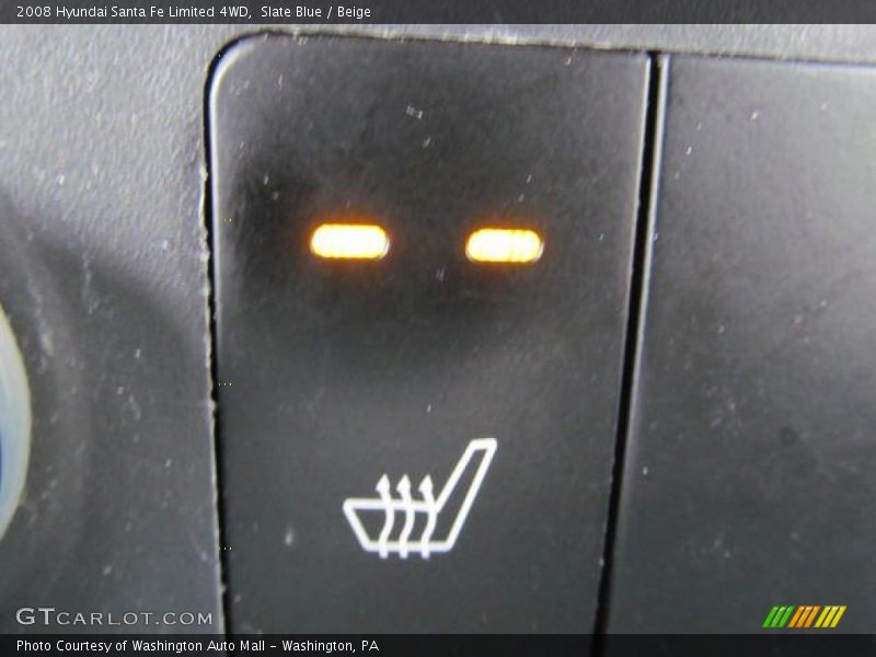Slate Blue / Beige 2008 Hyundai Santa Fe Limited 4WD