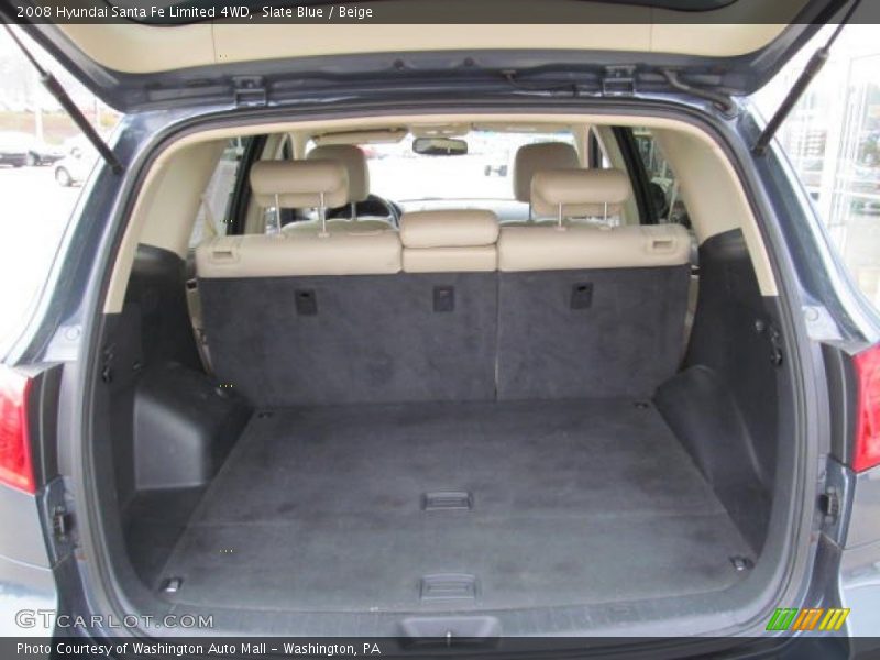 Slate Blue / Beige 2008 Hyundai Santa Fe Limited 4WD