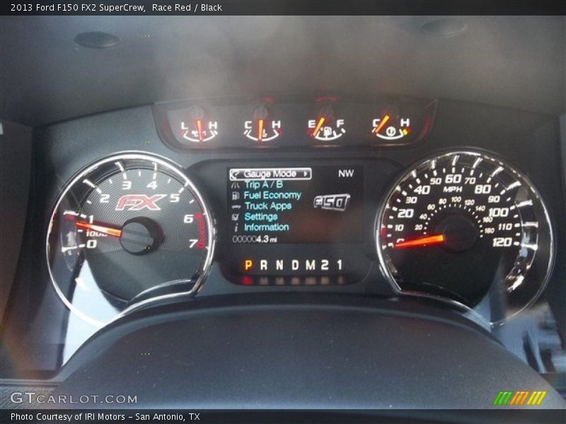 Race Red / Black 2013 Ford F150 FX2 SuperCrew