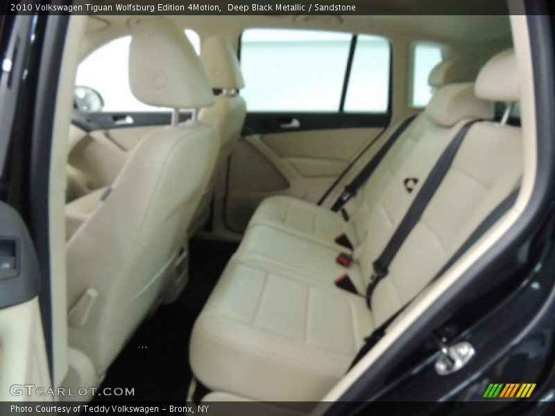 Deep Black Metallic / Sandstone 2010 Volkswagen Tiguan Wolfsburg Edition 4Motion