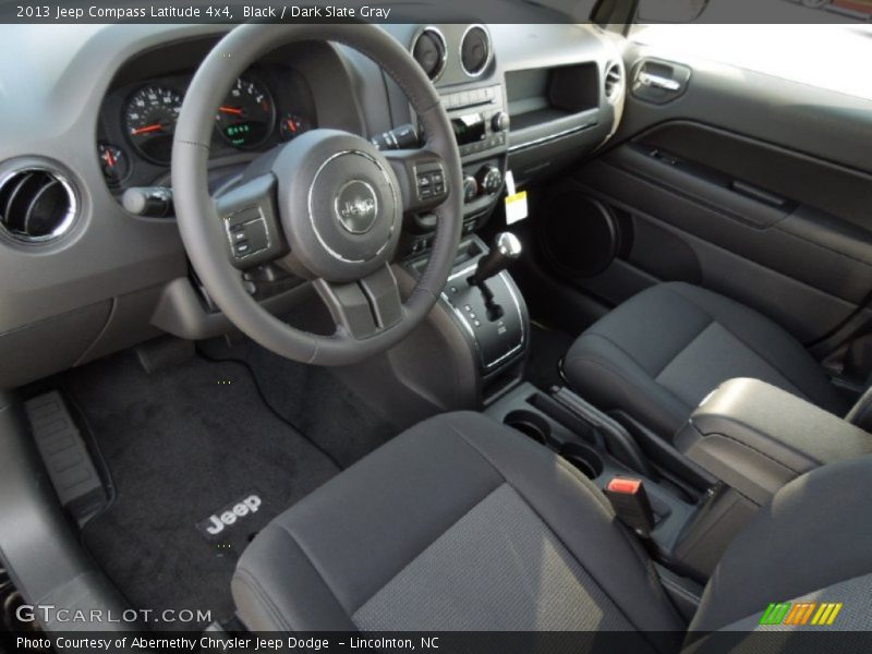 Black / Dark Slate Gray 2013 Jeep Compass Latitude 4x4