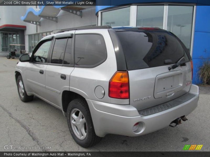 Silver Mist Metallic / Light Gray 2008 GMC Envoy SLE 4x4