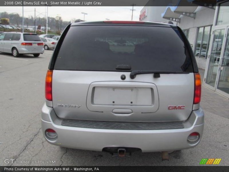 Silver Mist Metallic / Light Gray 2008 GMC Envoy SLE 4x4