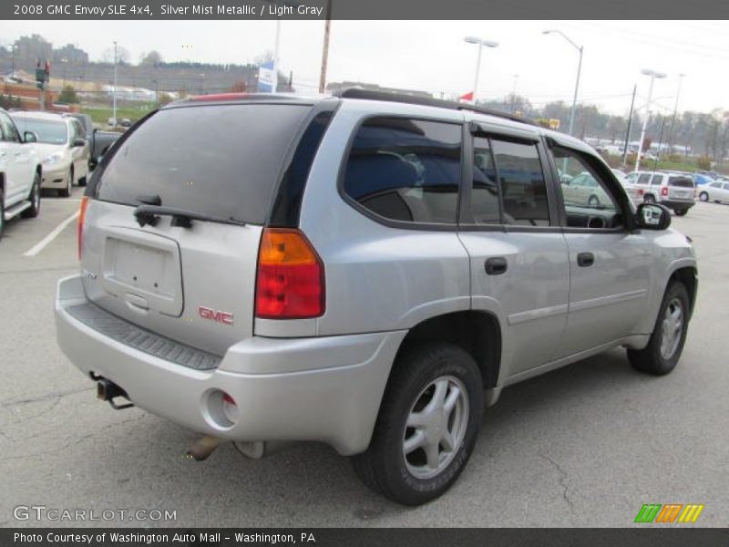 Silver Mist Metallic / Light Gray 2008 GMC Envoy SLE 4x4