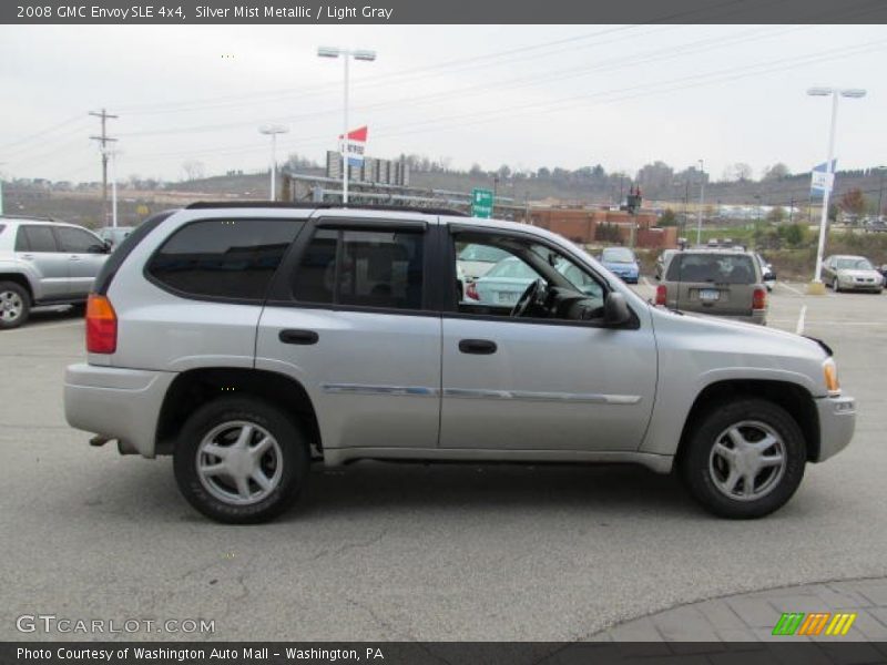 Silver Mist Metallic / Light Gray 2008 GMC Envoy SLE 4x4