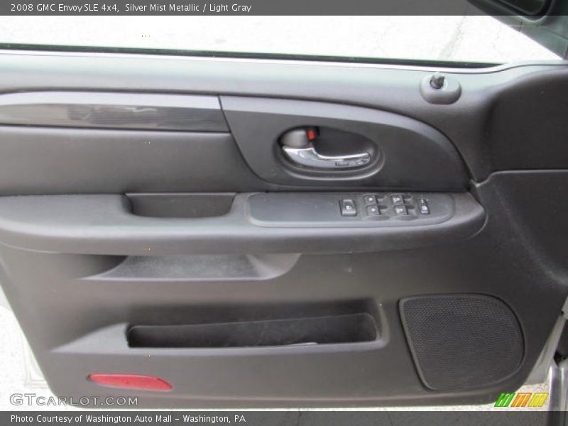 Silver Mist Metallic / Light Gray 2008 GMC Envoy SLE 4x4