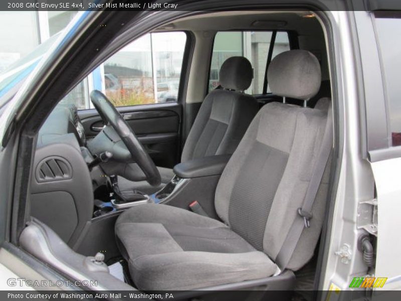 Silver Mist Metallic / Light Gray 2008 GMC Envoy SLE 4x4