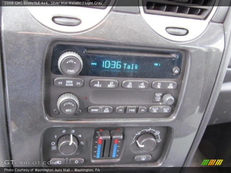 Silver Mist Metallic / Light Gray 2008 GMC Envoy SLE 4x4