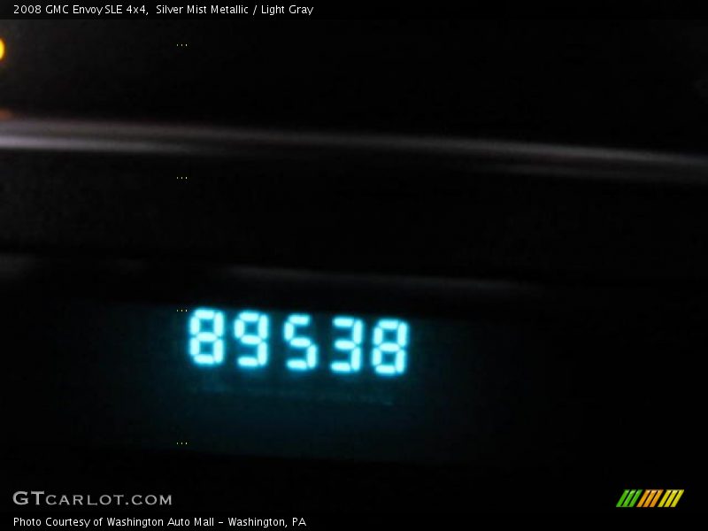 Silver Mist Metallic / Light Gray 2008 GMC Envoy SLE 4x4