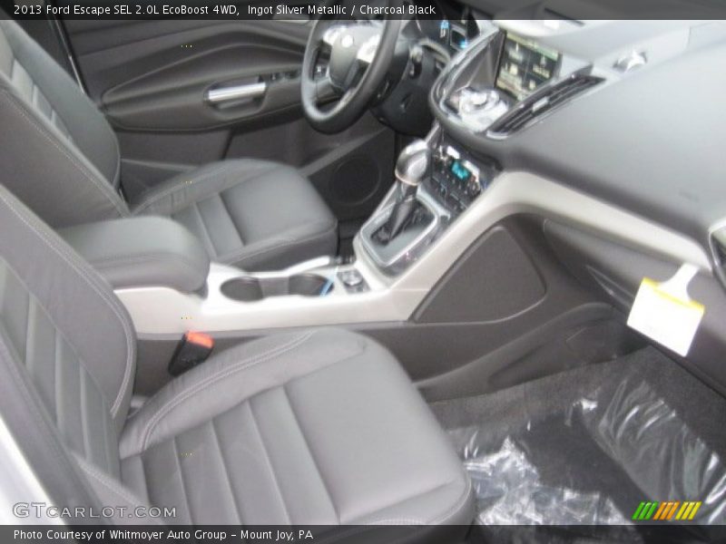 Ingot Silver Metallic / Charcoal Black 2013 Ford Escape SEL 2.0L EcoBoost 4WD