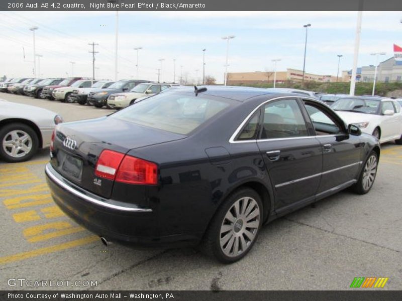 Night Blue Pearl Effect / Black/Amaretto 2006 Audi A8 4.2 quattro