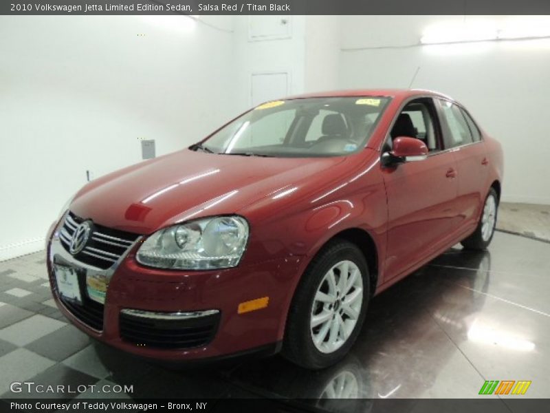 Salsa Red / Titan Black 2010 Volkswagen Jetta Limited Edition Sedan