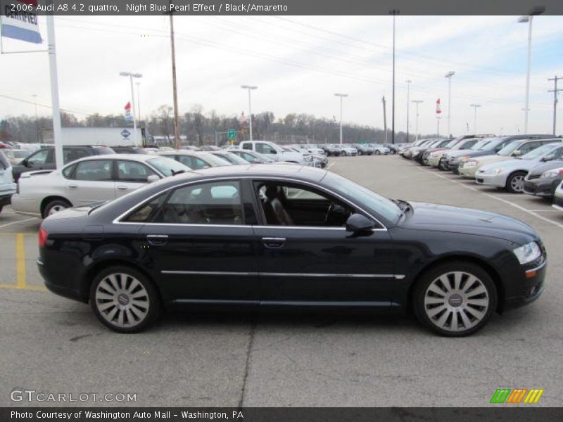 Night Blue Pearl Effect / Black/Amaretto 2006 Audi A8 4.2 quattro