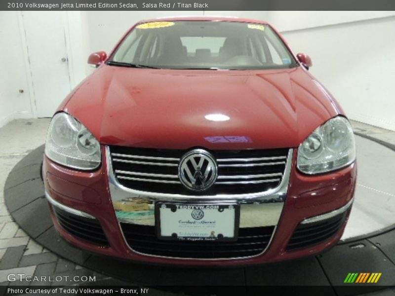 Salsa Red / Titan Black 2010 Volkswagen Jetta Limited Edition Sedan