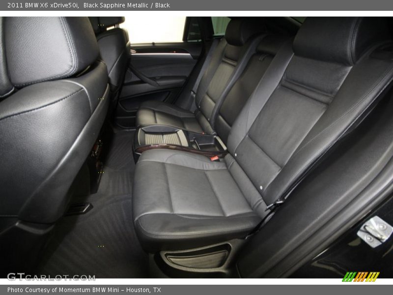 Black Sapphire Metallic / Black 2011 BMW X6 xDrive50i