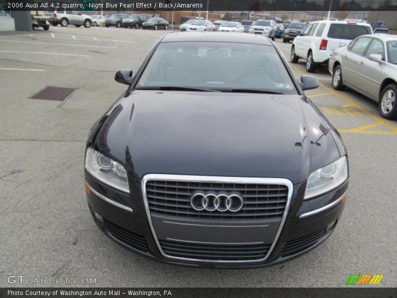 Night Blue Pearl Effect / Black/Amaretto 2006 Audi A8 4.2 quattro