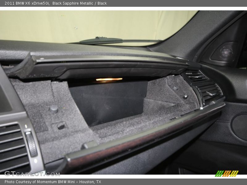 Black Sapphire Metallic / Black 2011 BMW X6 xDrive50i