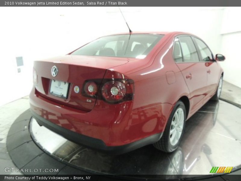 Salsa Red / Titan Black 2010 Volkswagen Jetta Limited Edition Sedan