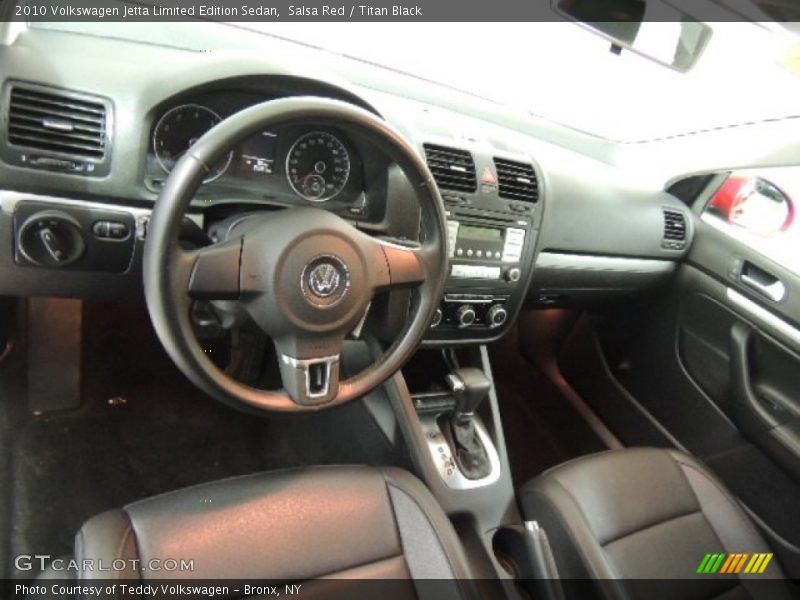 Salsa Red / Titan Black 2010 Volkswagen Jetta Limited Edition Sedan