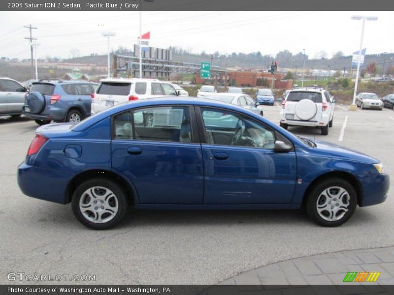 Pacific Blue / Gray 2005 Saturn ION 2 Sedan