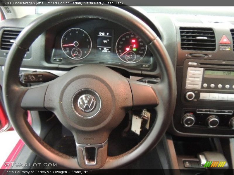 Salsa Red / Titan Black 2010 Volkswagen Jetta Limited Edition Sedan