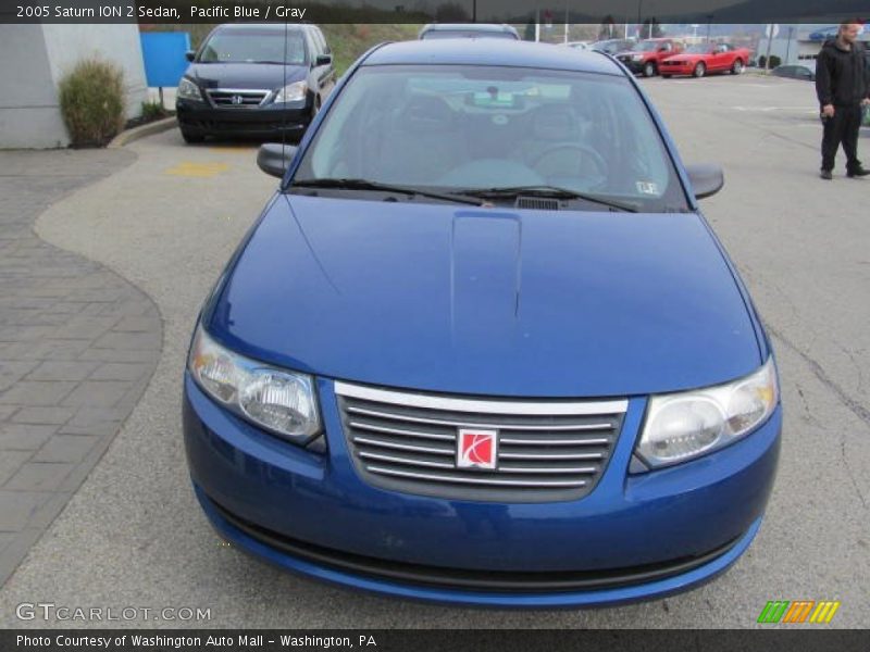 Pacific Blue / Gray 2005 Saturn ION 2 Sedan