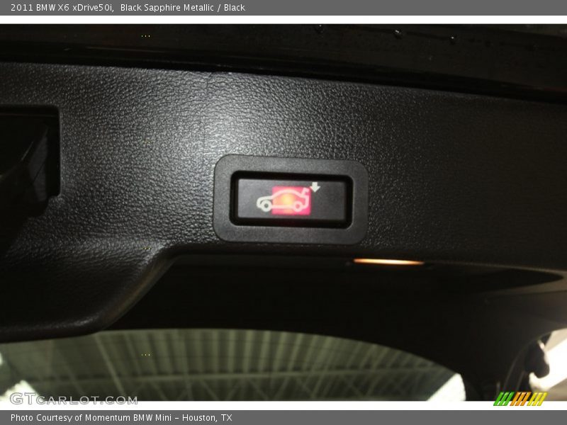 Black Sapphire Metallic / Black 2011 BMW X6 xDrive50i